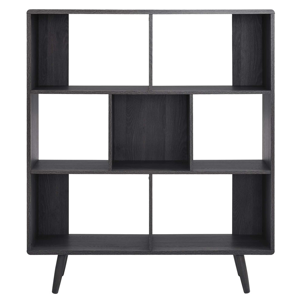 Transmit 7 Shelf Wood Grain Bookcase by Modway | Bookcases | Modishstore - 4