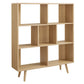 Transmit 7 Shelf Wood Grain Bookcase by Modway | Bookcases | Modishstore - 10