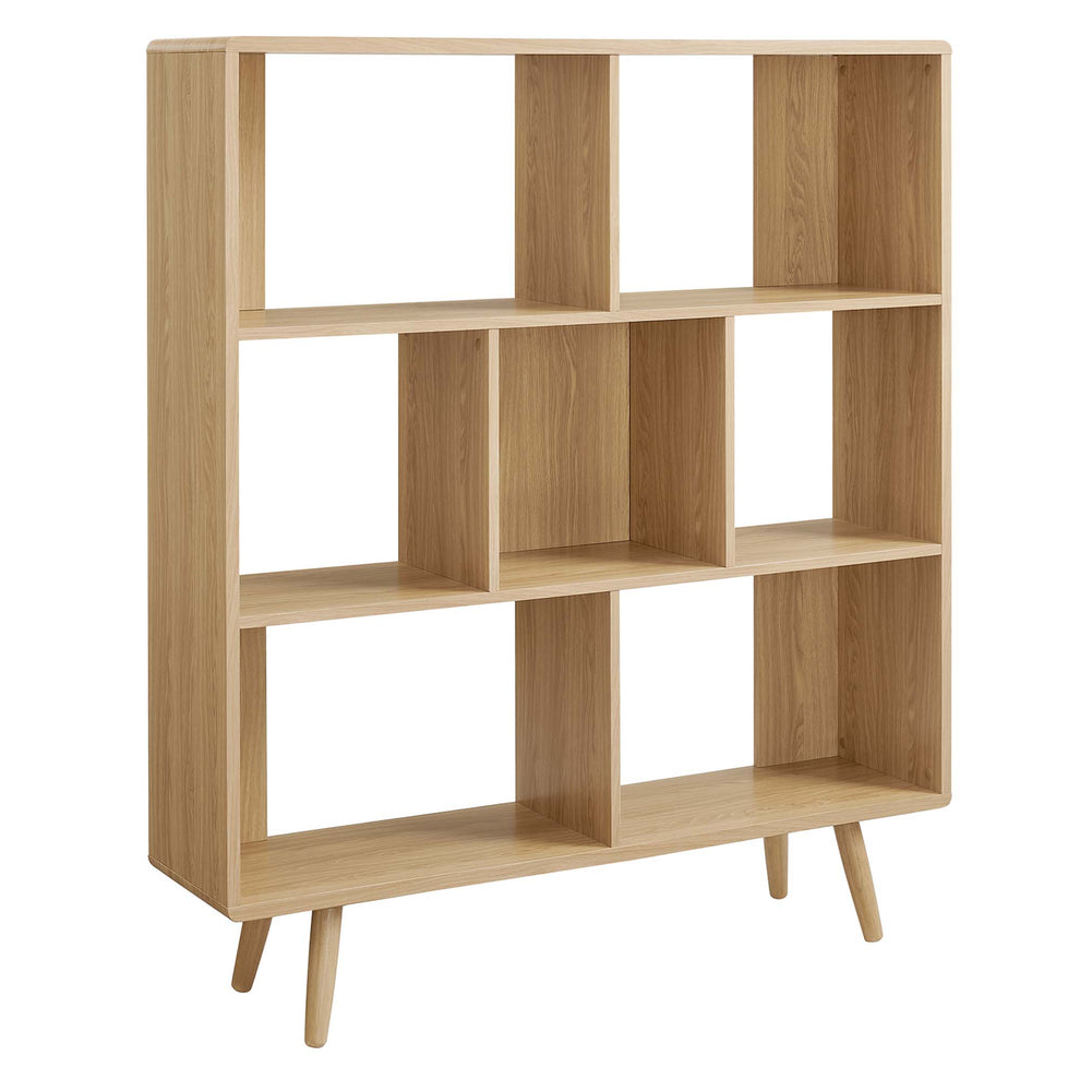 Transmit 7 Shelf Wood Grain Bookcase by Modway | Bookcases | Modishstore - 10