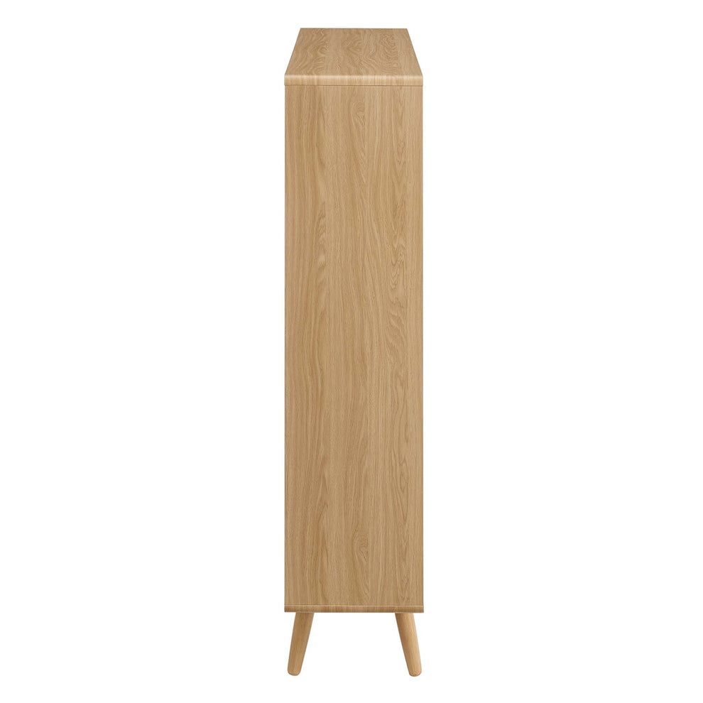Transmit 7 Shelf Wood Grain Bookcase by Modway | Bookcases | Modishstore - 11