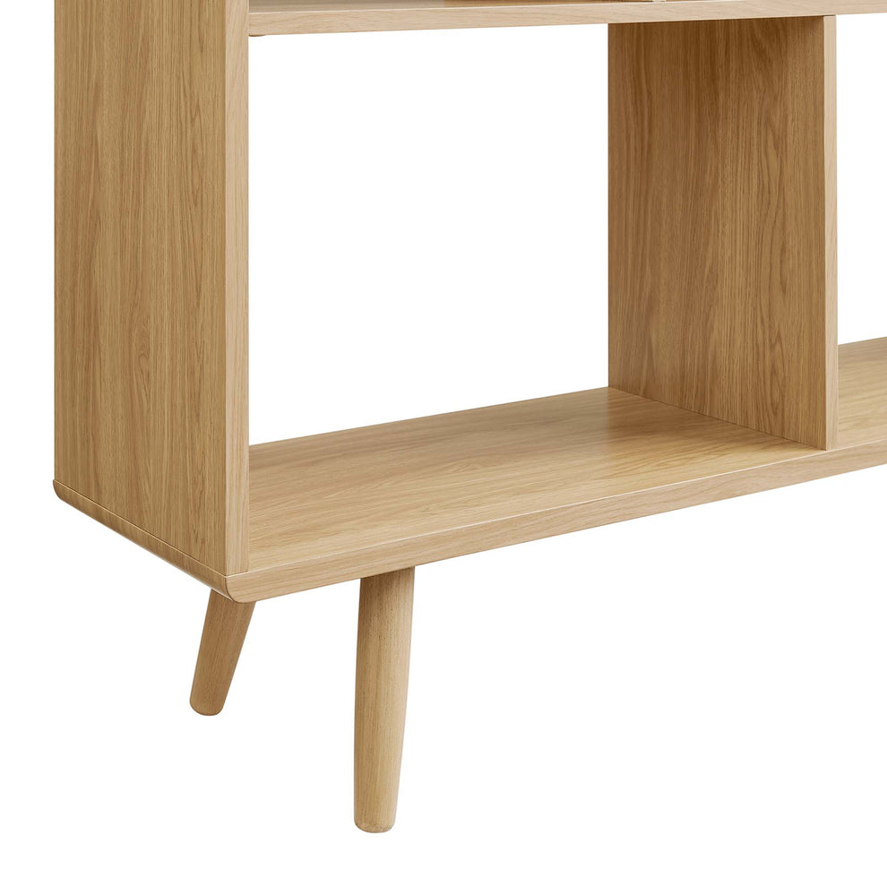 Transmit 7 Shelf Wood Grain Bookcase by Modway | Bookcases | Modishstore - 14