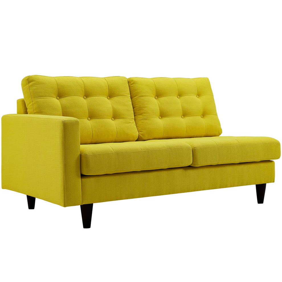 Modway Empress Left-Facing Upholstered Fabric Loveseat - EEI-2589 | Loveseats | Modishstore - 23
