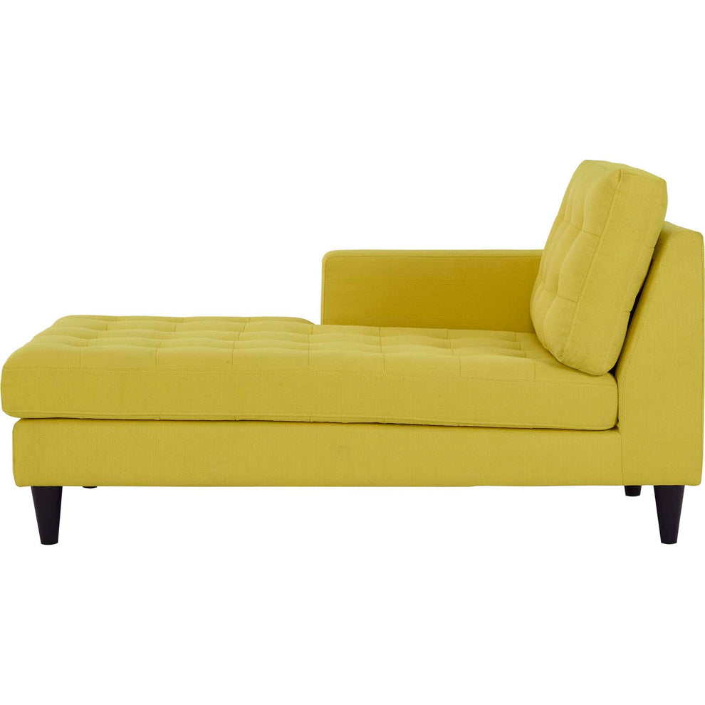Modway Empress Left-Arm Upholstered Fabric Chaise - EEI-2596 | Lounge Chairs | Modishstore - 25