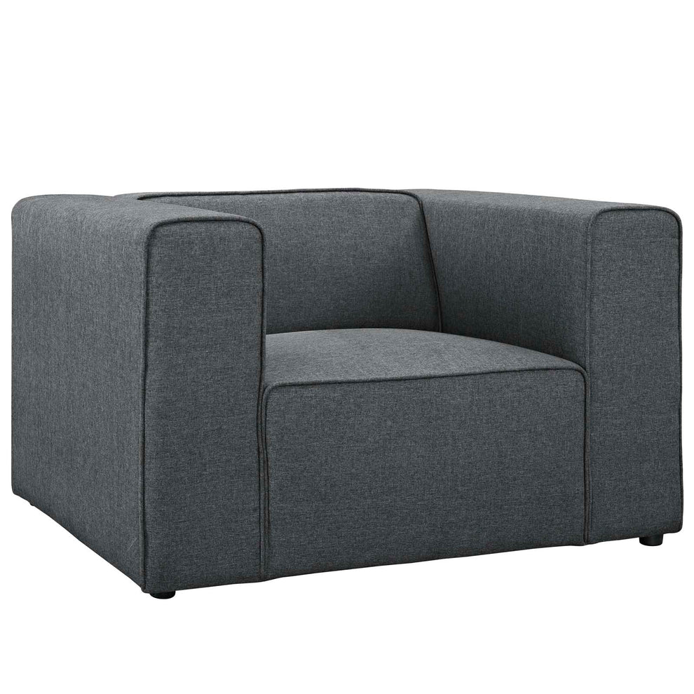 Modway Mingle Upholstered Fabric Armchair - EEI-2718 | Armchairs | Modishstore - 15