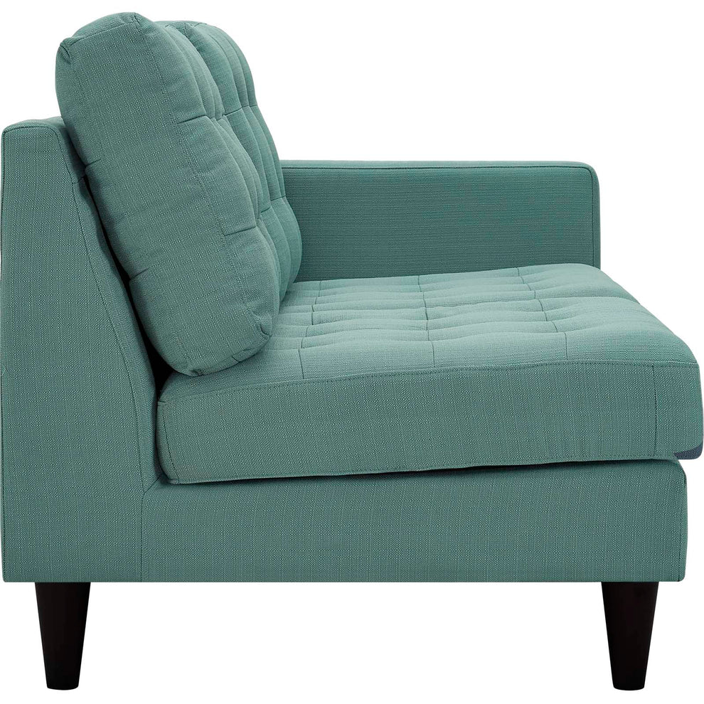Empress 2 Piece Upholstered Fabric Left Facing Bumper Sectional By Modway - EEI-2798 | Sectional | Modishstore - 35