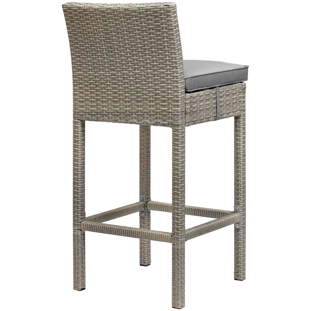 Modway Conduit Outdoor Patio Wicker Rattan Bar Stool Light - EEI-2800 | Bar Stools | Modishstore - 31
