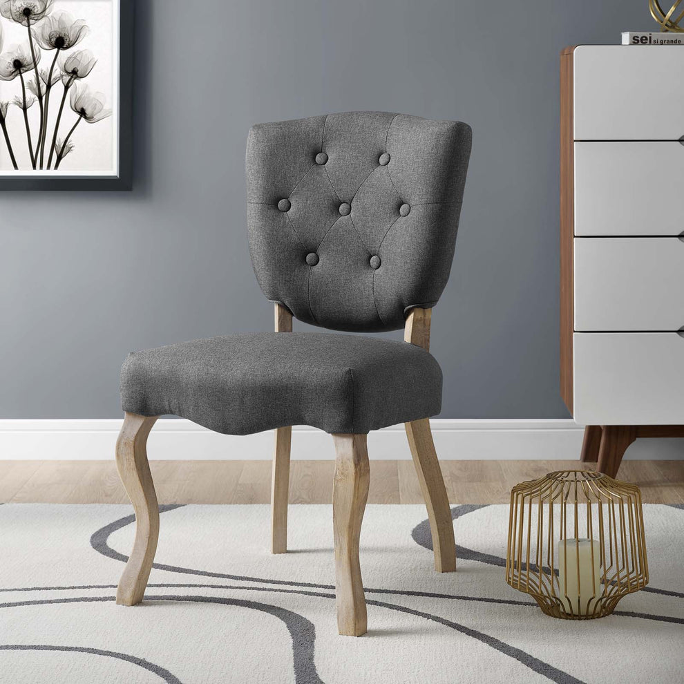 Modway Array Vintage French Upholstered Dining Side Chair - EEI-2878 | Dining Chairs | Modishstore - 20