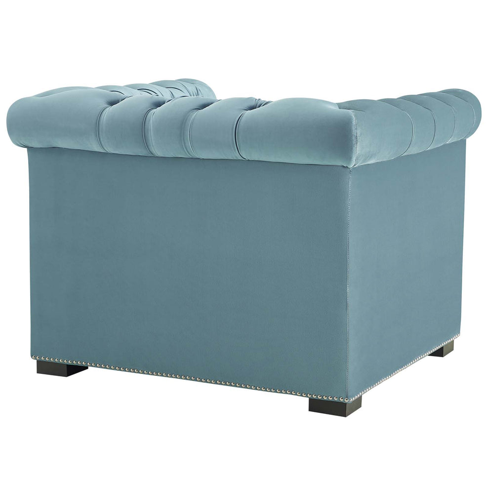 Modway Heritage Upholstered Velvet Armchair - EEI-3065 | Armchairs | Modishstore - 19