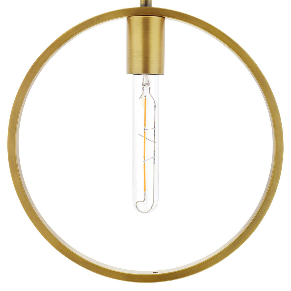 Orbit Brass Ceiling Pendant Light By Modway - EEI-3084 | Pendant Lamps | Modishstore - 3