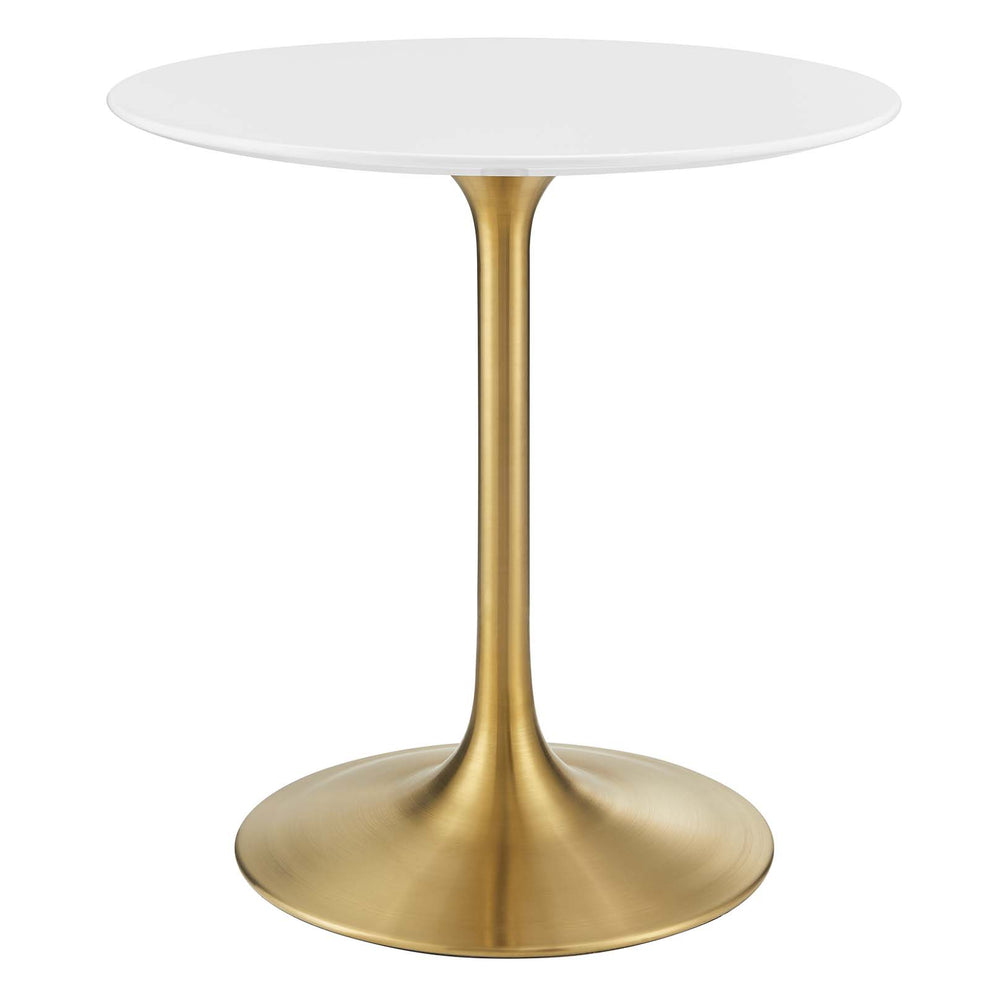 Modway Lippa 28" Round Dining Table In Gold White - EEI-3208 - EEI-3208 | Dining Tables | Modishstore - 7