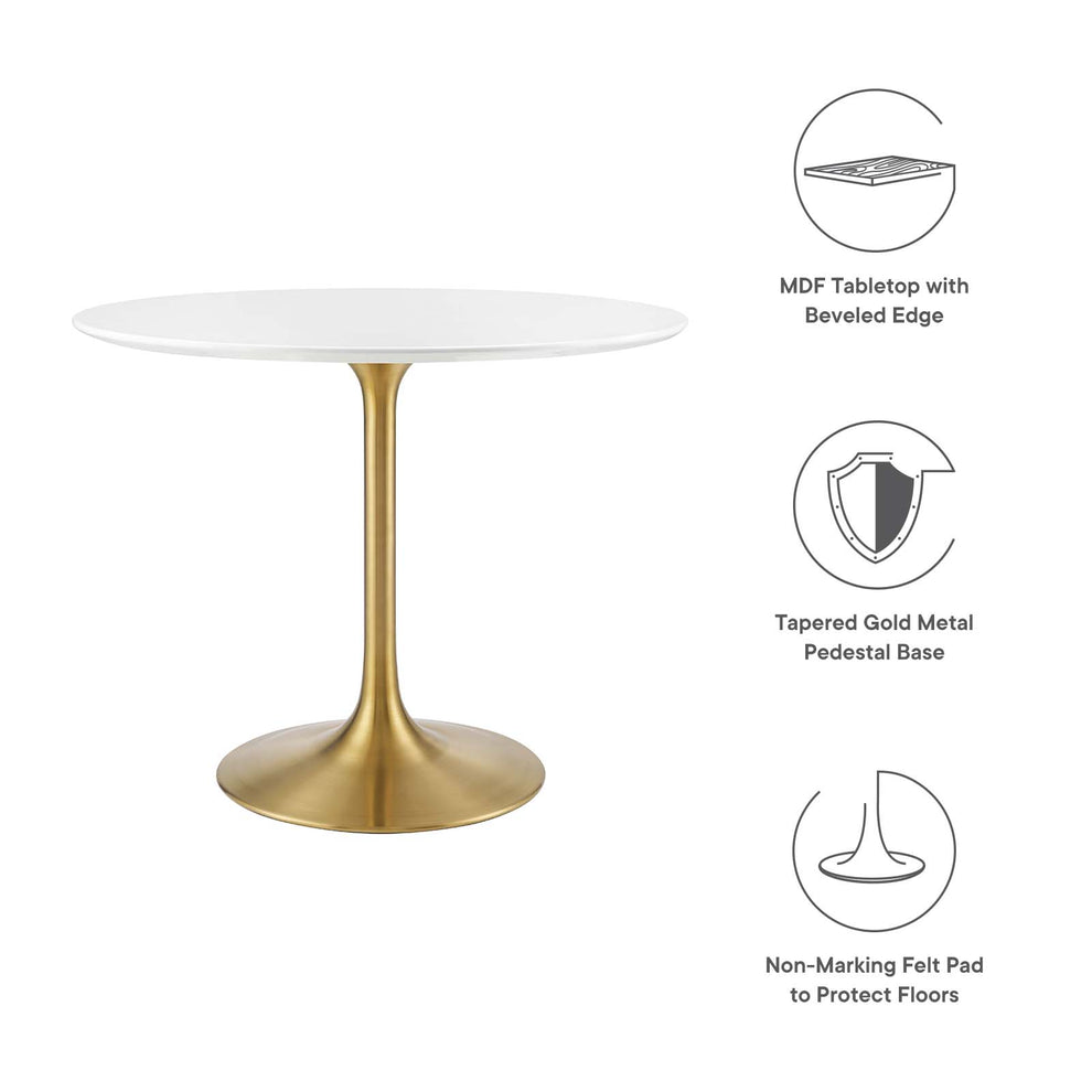Modway Lippa 36" Round Dining Table - EEI-3209 | Dining Tables | Modishstore - 10