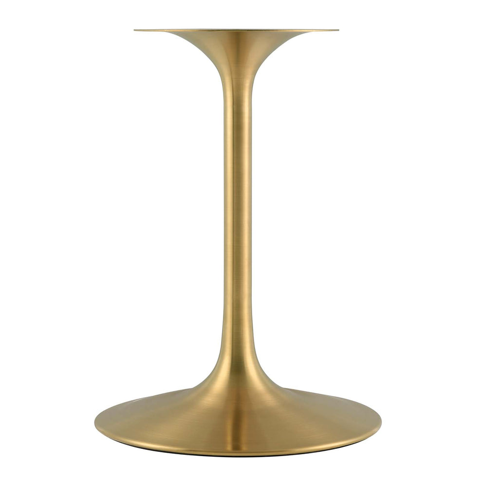 Modway Lippa 36" Square Wood Top Dining Table in Gold White - EEI-3212 | Dining Tables | Modishstore - 9