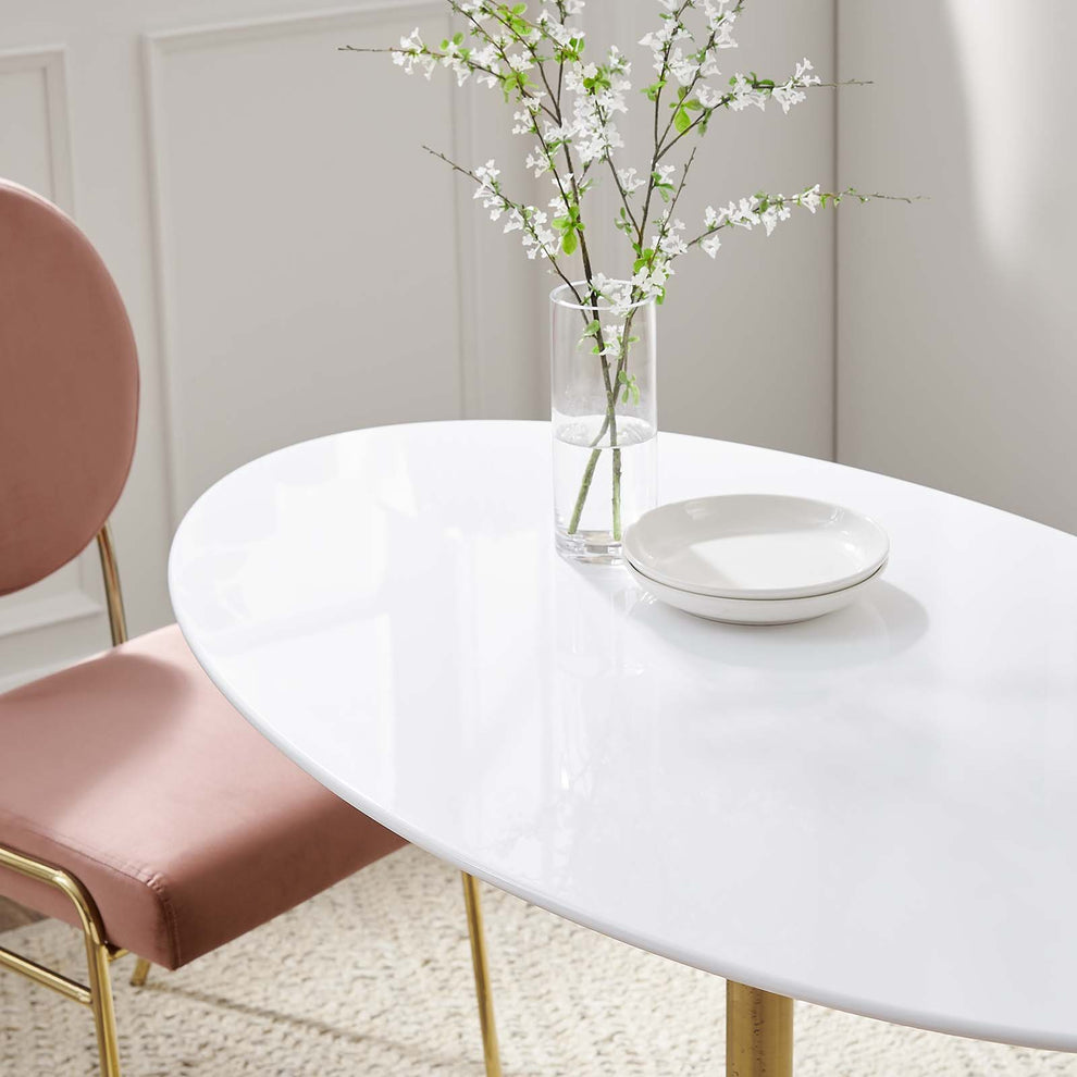 Modway Lippa 48" Oval Dining Table - EEI-3215 | Dining Tables | Modishstore - 6