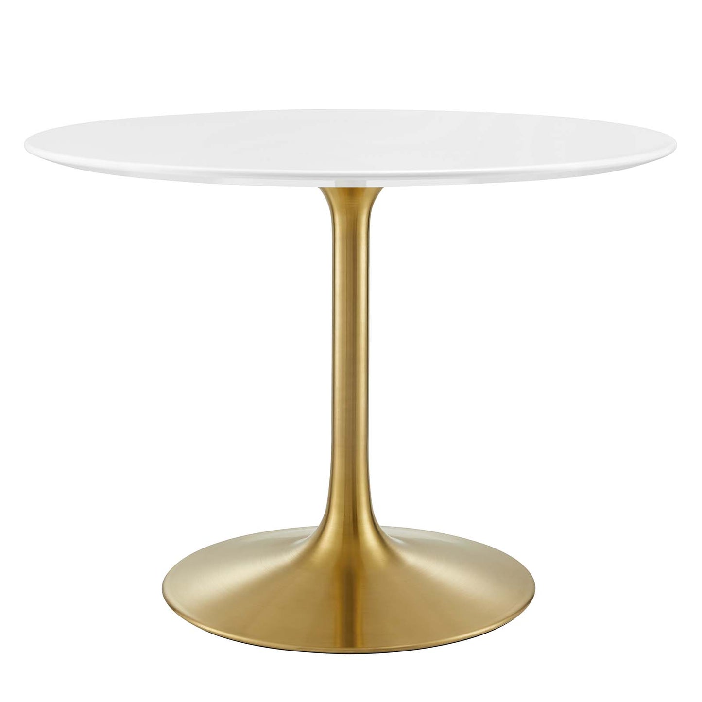 Modway Lippa 40" Round Dining Table in Gold White - EEI-3226 | Dining Tables | Modishstore - 7