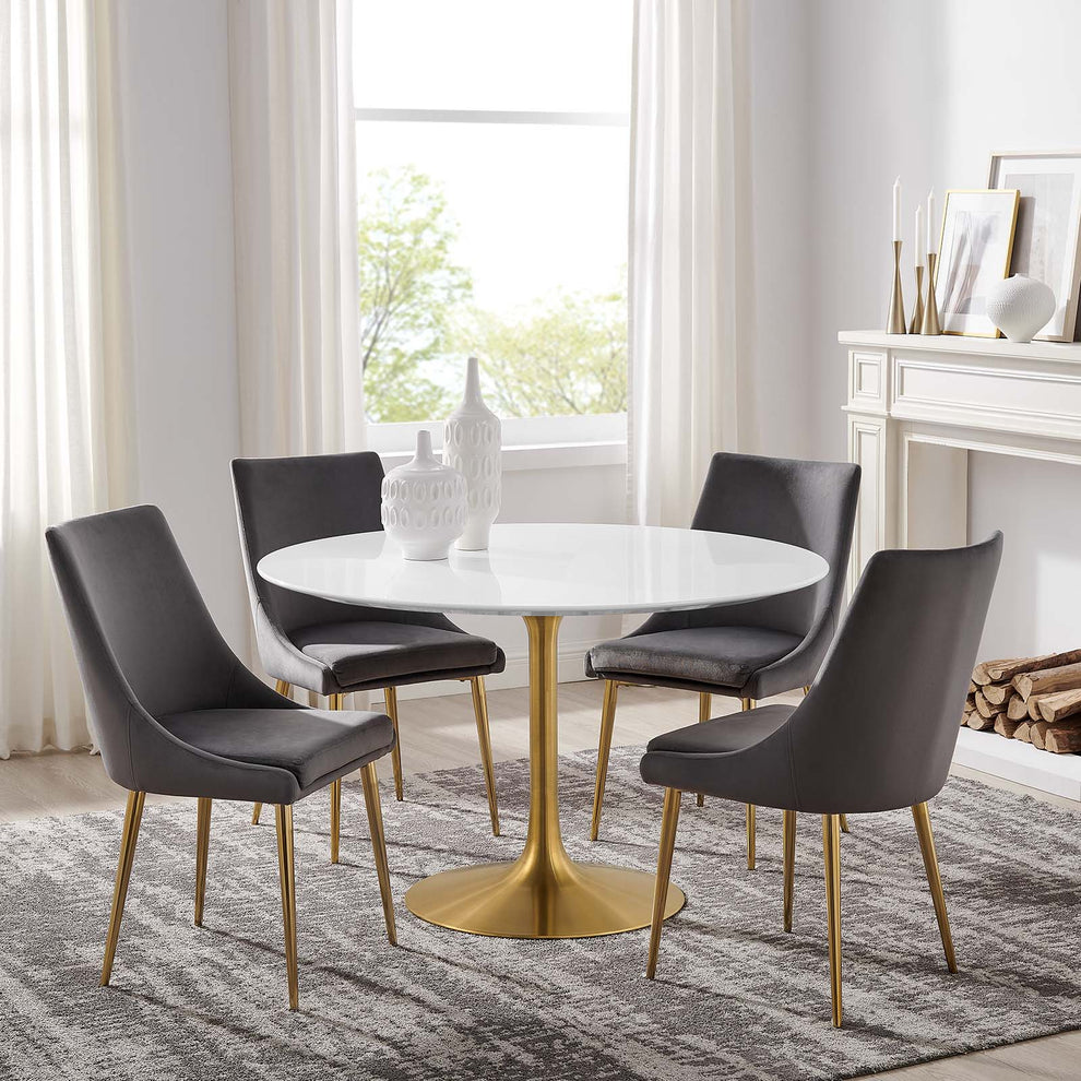 Modway Lippa 47" Round Wood Dining Table - EEI-3227 | Dining Tables | Modishstore - 7