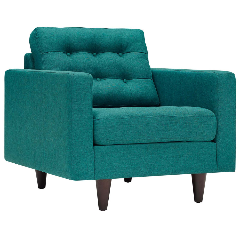 Empress Sofa, Loveseat and Armchair Set of 3 by Modway | Sofa Set | Modishstore - 3