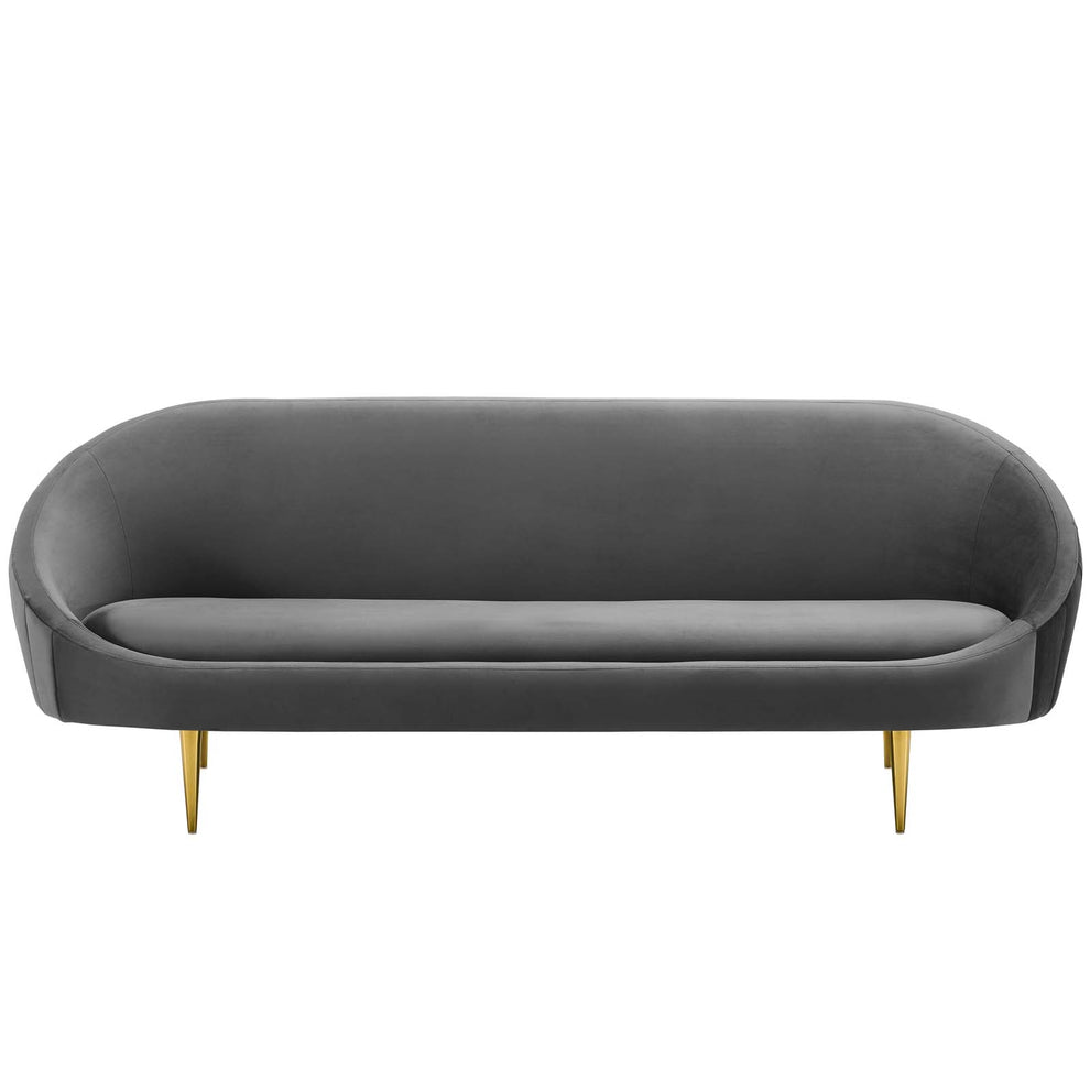 Modway Sublime Vertical Curve Back Performance Velvet Sofa - EEI-3349 | Sofas | Modishstore - 19
