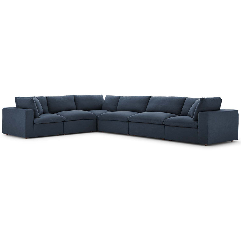 Commix Down Filled Overstuffed 6 Piece Sectional Sofa Set By Modway - EEI-3361 | Sectional | Modishstore - 22