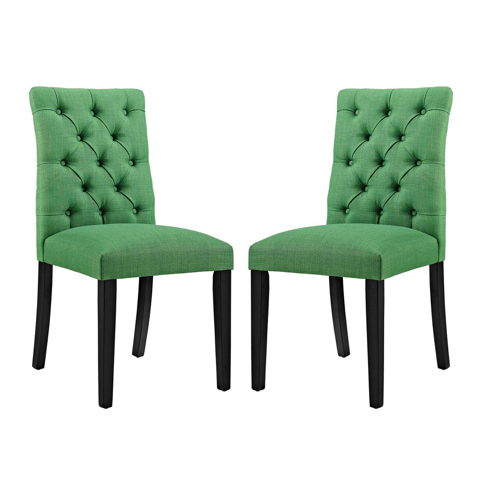 Modway Duchess Dining Chair Fabric Set of 2 - EEI-3474 | Dining Chairs | Modishstore - 64