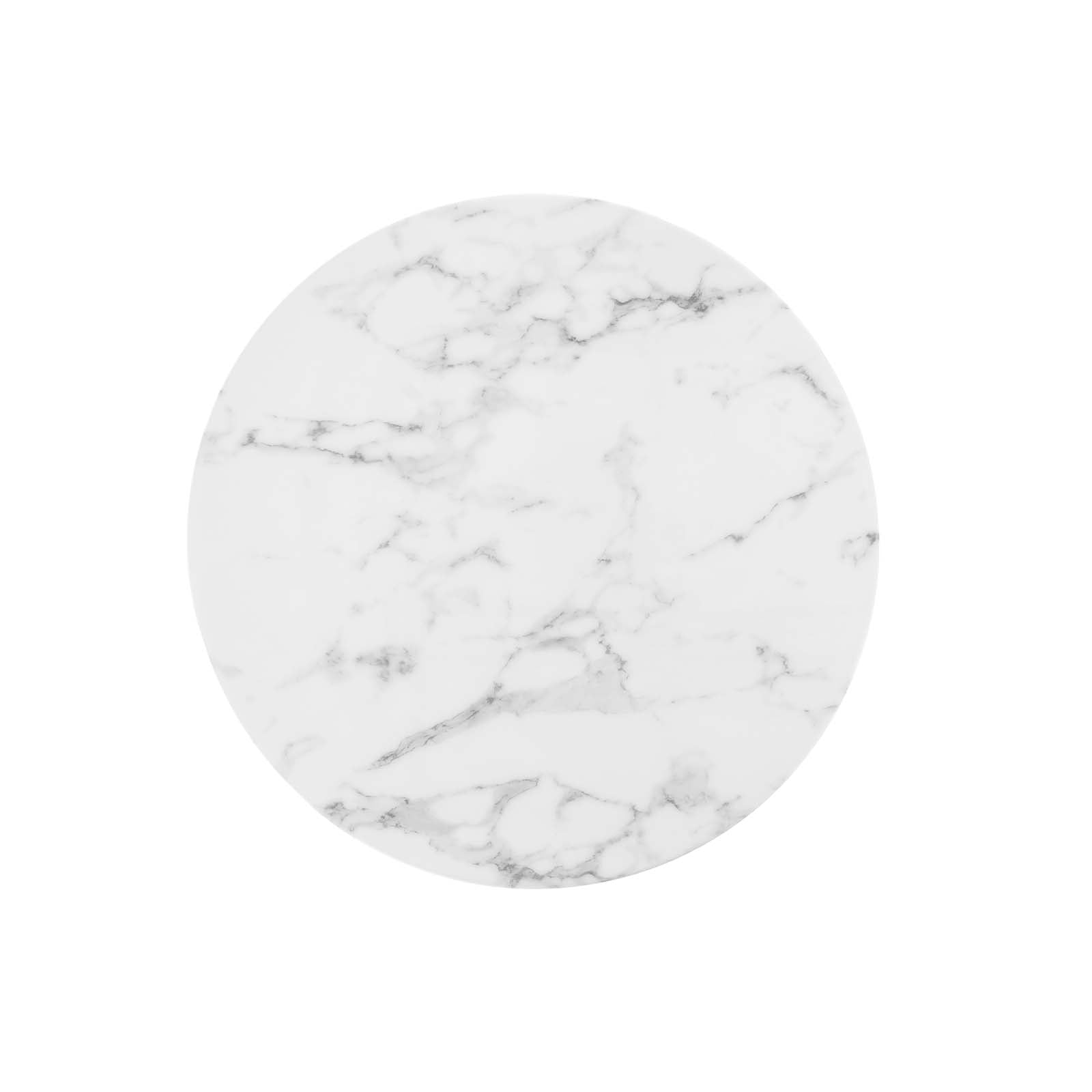 Modway Lippa 28" Round Artificial Marble Dining Table - EEI-3515 | Dining Tables | Modishstore - 6