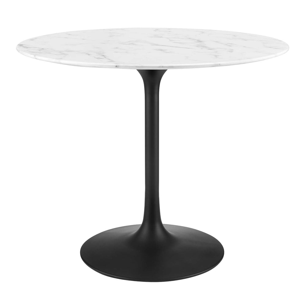 Modway Lippa 36" Round Artificial Marble Dining Table - EEI-3516 | Dining Tables | Modishstore - 6
