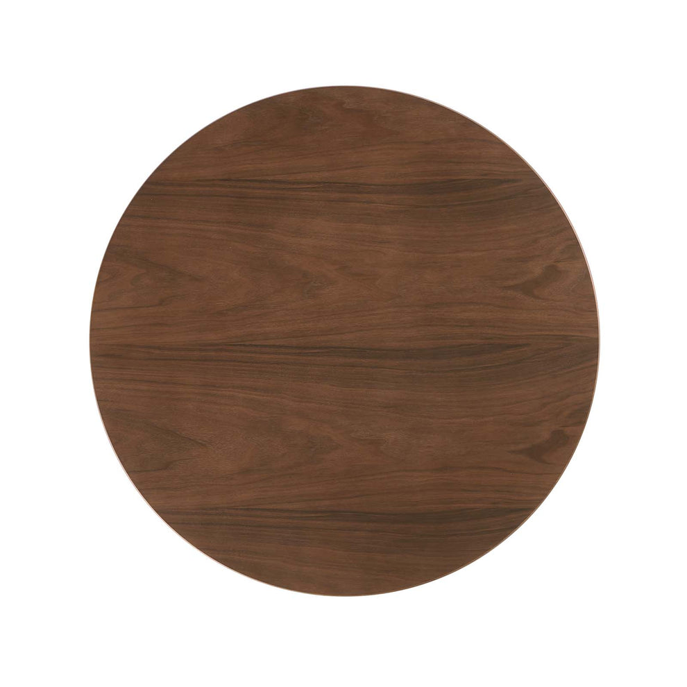 Modway Lippa 36" Round Walnut Dining Table - EEI-3519 | Dining Tables | Modishstore - 9