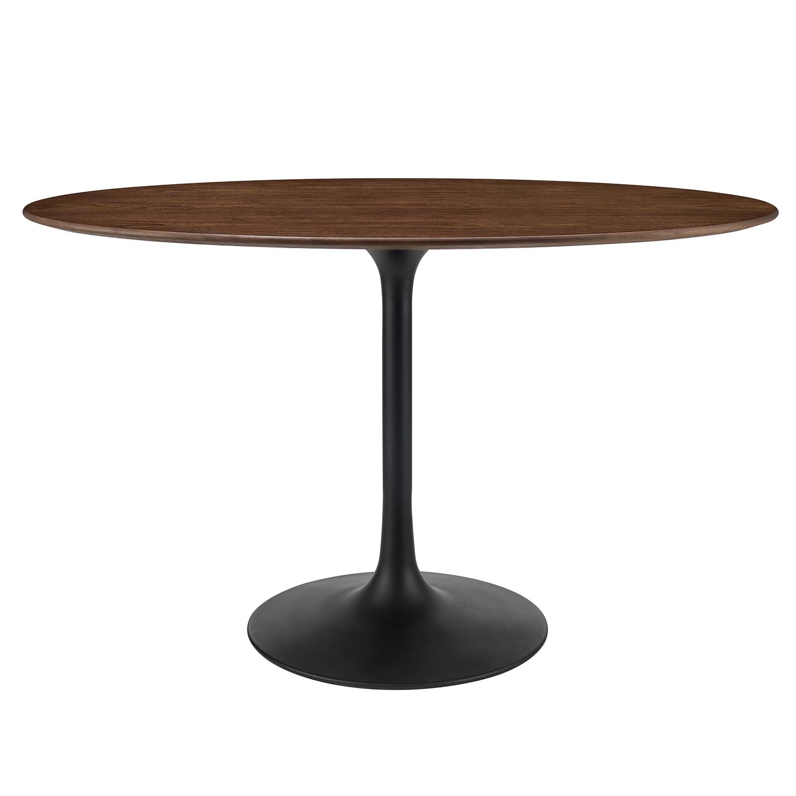 Modway Lippa 48" Oval Walnut Dining Table - EEI-3520 | Dining Tables | Modishstore - 8