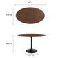 Modway Lippa 48" Oval Walnut Dining Table - EEI-3520 | Dining Tables | Modishstore - 11