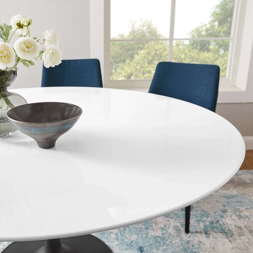 Modway Lippa 60" Round Wood Dining Table - EEI-3524 | Dining Tables | Modishstore - 4