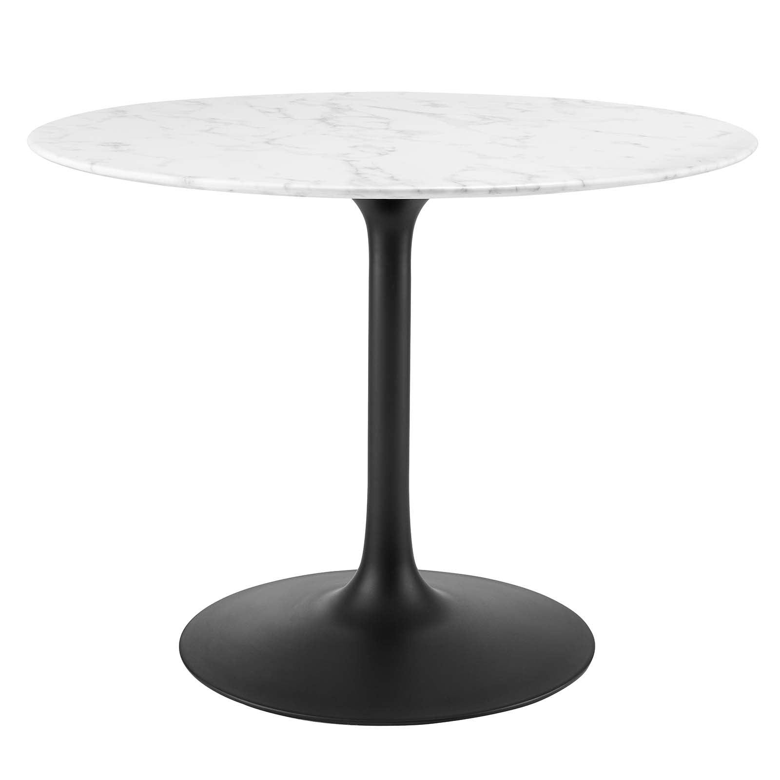 Modway Lippa 40" Round Artificial Marble Dining Table-EEI-3526 - EEI-3526 | Dining Tables | Modishstore - 4