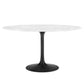 Modway Lippa 54" Round Artificial Marble Dining Table - EEI-3528