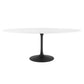 Modway Lippa 78" Oval Wood Dining Table - EEI-3540 | Dining Tables | Modishstore - 6