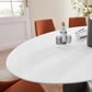 Modway Lippa 78" Oval Wood Dining Table - EEI-3540 | Dining Tables | Modishstore - 5