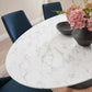 Modway Lippa 78" Oval Artificial Marble Dining Table - EEI-3542 | Dining Tables | Modishstore - 4