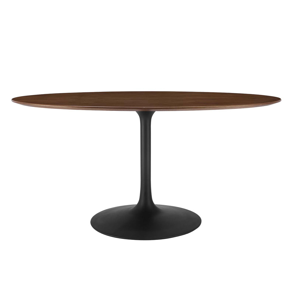 Modway Lippa 60" Oval Walnut Dining Table - EEI-3543 | Dining Tables | Modishstore - 7