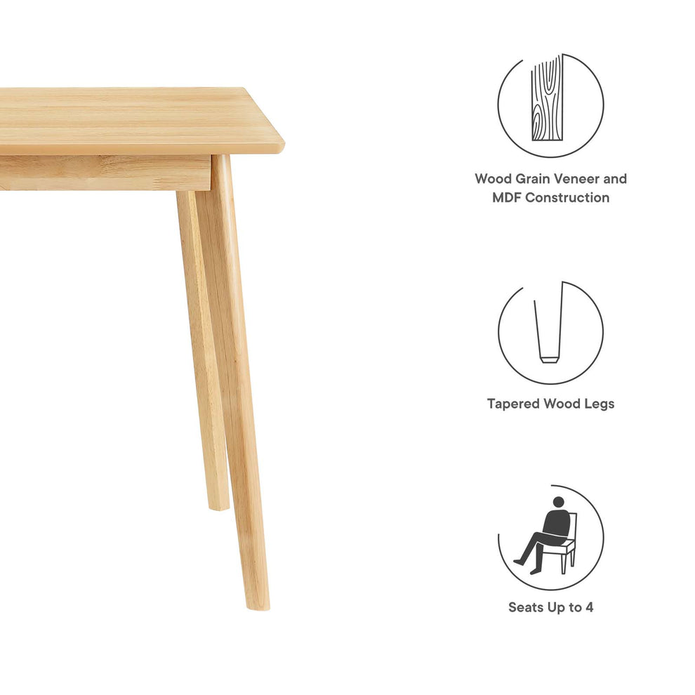 Modway Oracle 47" Rectangle Dining Table - EEI-3746 | Dining Tables | Modishstore - 12