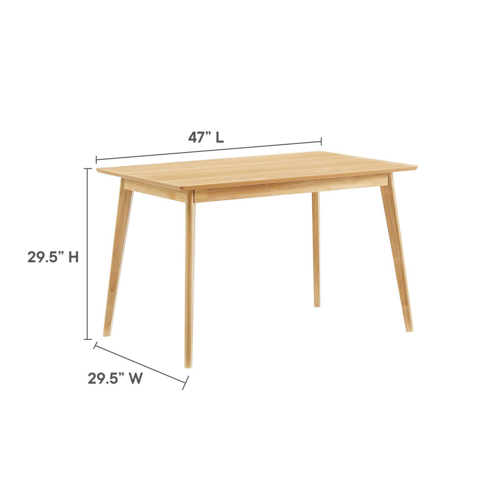 Modway Oracle 47" Rectangle Dining Table - EEI-3746 | Dining Tables | Modishstore - 13