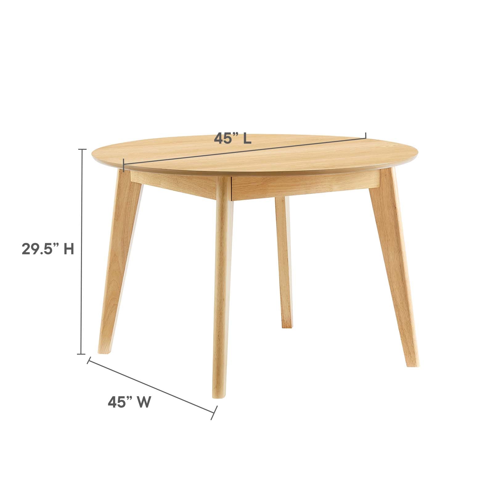Modway Vision 45" Round Dining Table - EEI-3751 | Dining Tables | Modishstore - 12