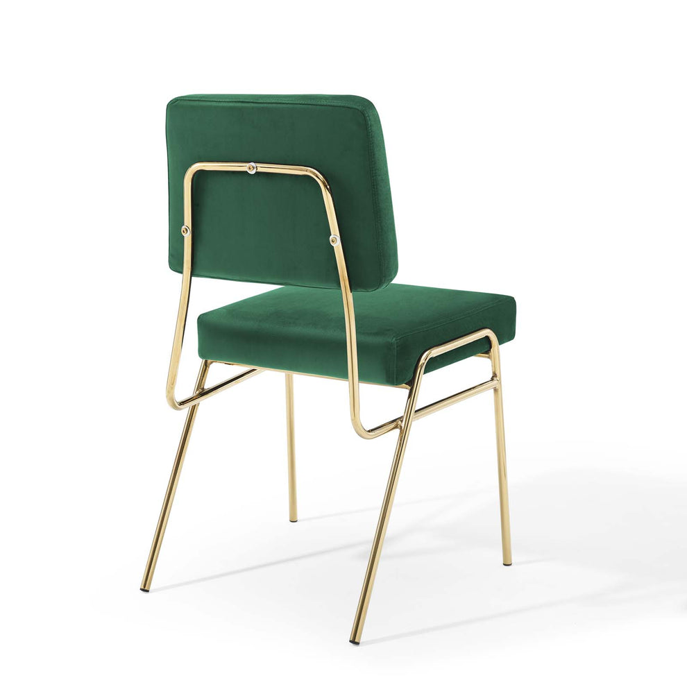 Modway Craft Performance Velvet Dining Side Chair - EEI-3804 | Dining Chairs | Modishstore - 13