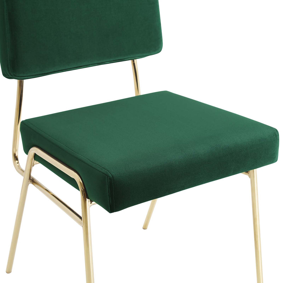 Modway Craft Performance Velvet Dining Side Chair - EEI-3804 | Dining Chairs | Modishstore - 10