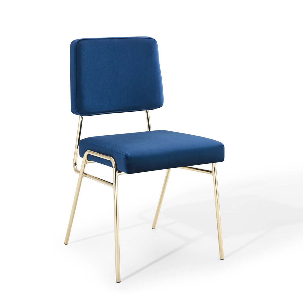 Modway Craft Performance Velvet Dining Side Chair - EEI-3804 | Dining Chairs | Modishstore - 30