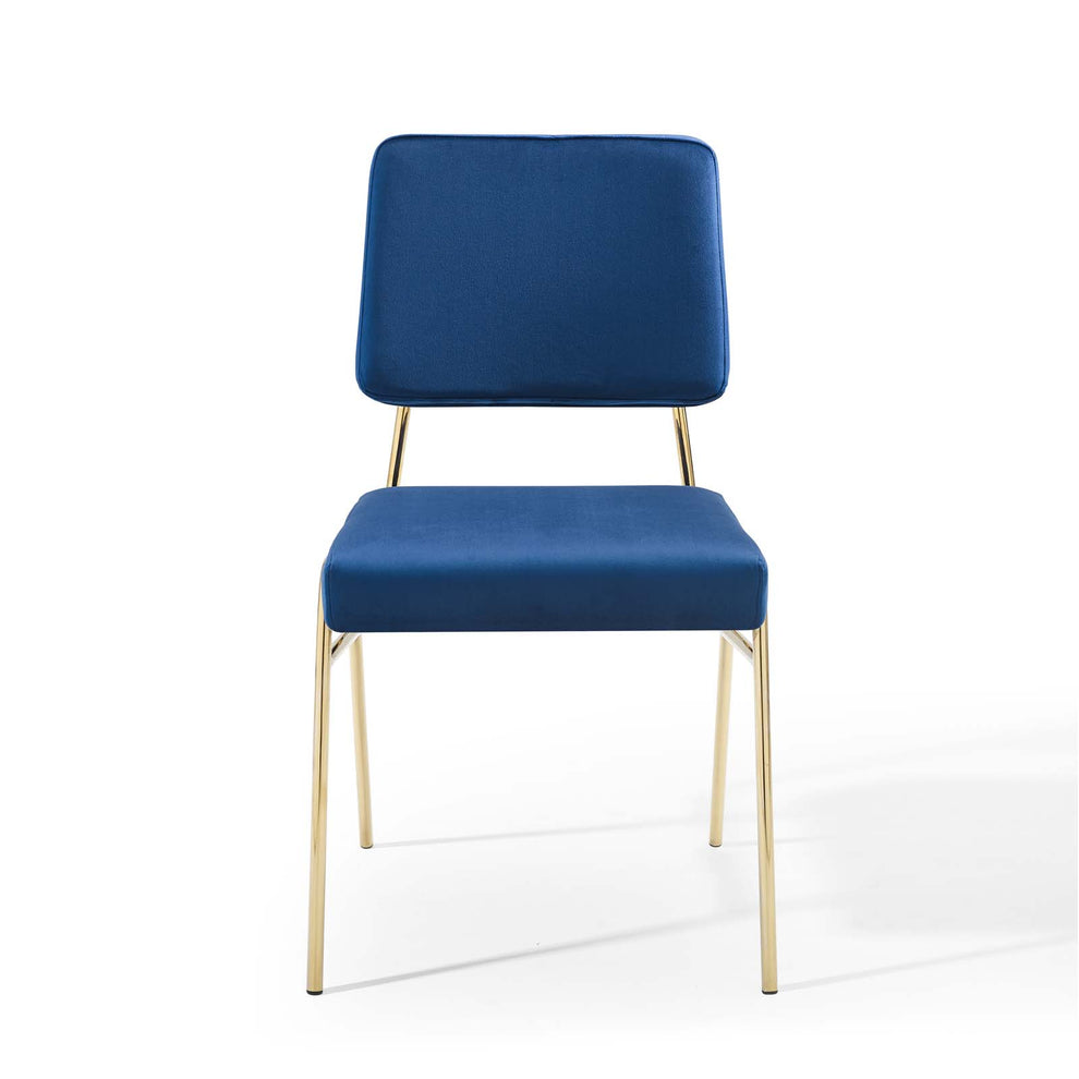 Modway Craft Performance Velvet Dining Side Chair - EEI-3804 | Dining Chairs | Modishstore - 27