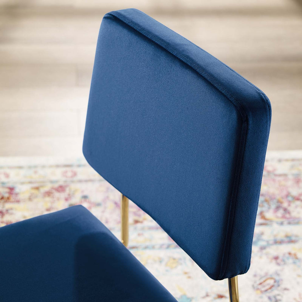 Modway Craft Performance Velvet Dining Side Chair - EEI-3804 | Dining Chairs | Modishstore - 31
