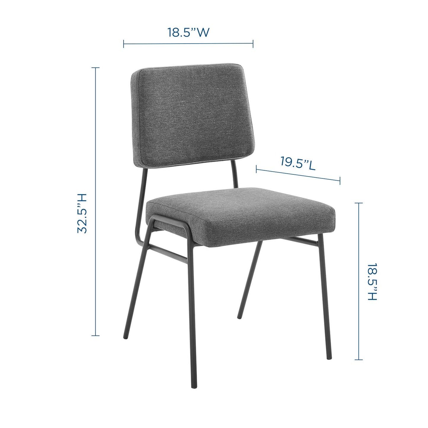 Modway Craft Upholstered Fabric Dining Side Chair - EEI-3805