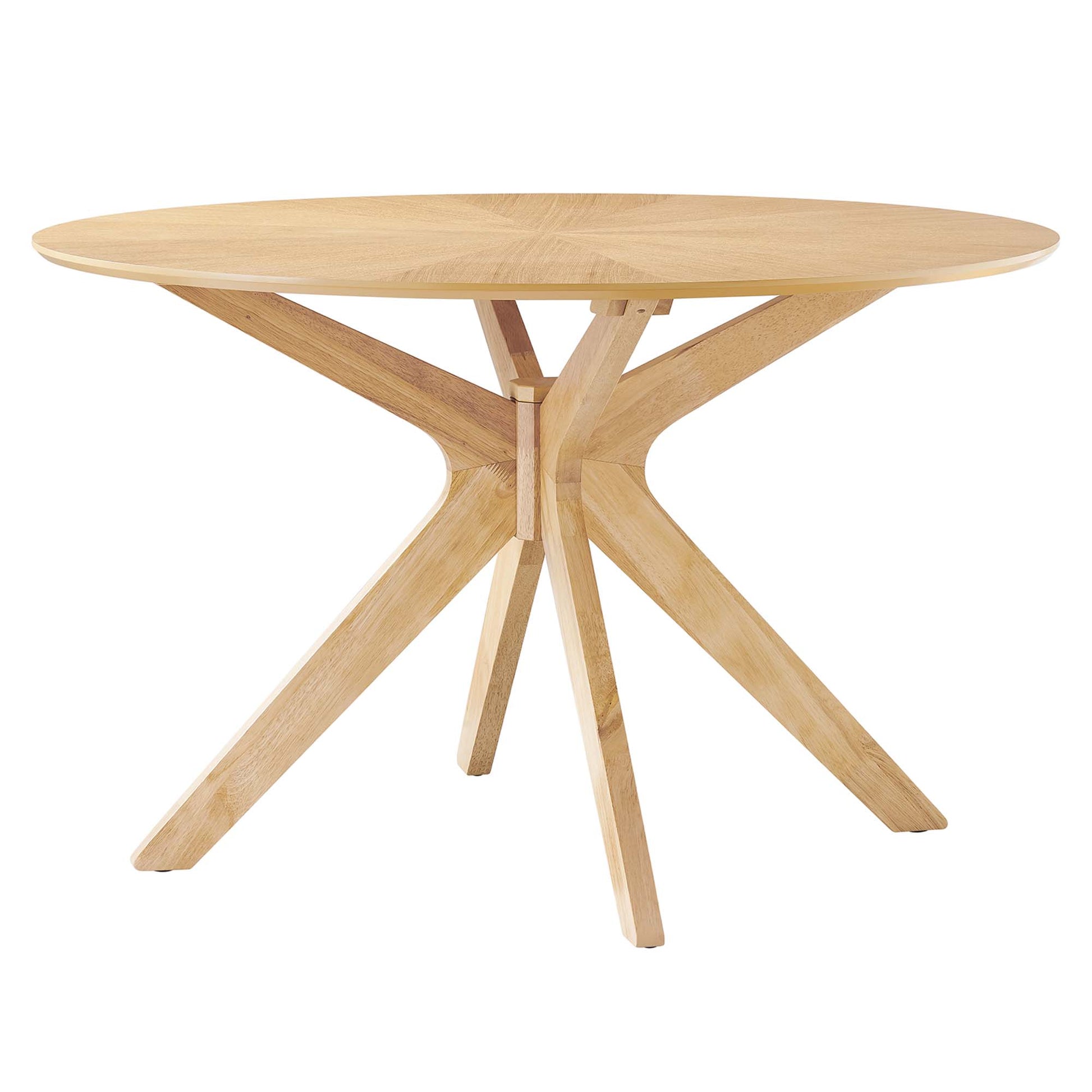 Crossroads 47" Round Wood Dining Table by Modway | Dining Tables | Modishstore - 2