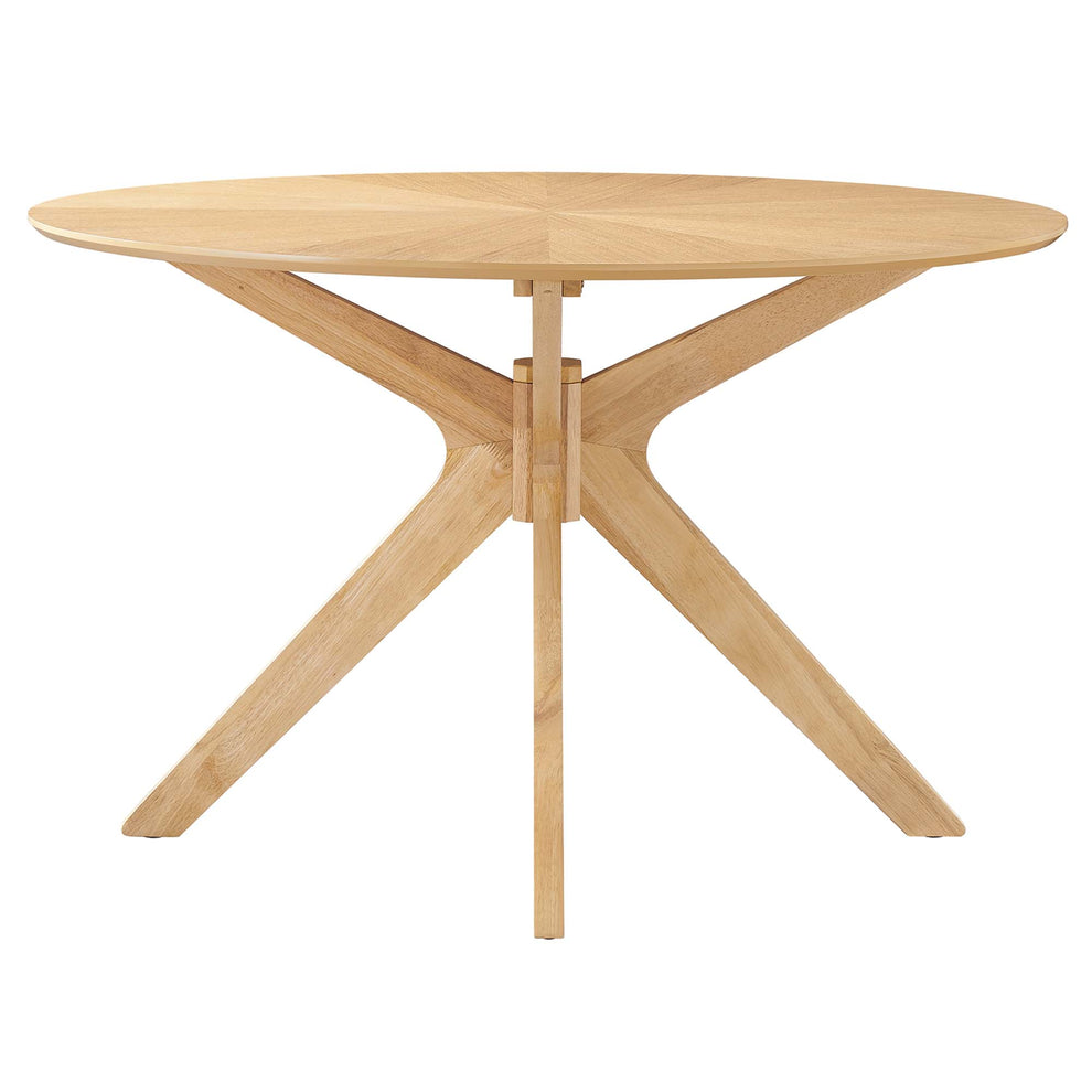 Crossroads 47" Round Wood Dining Table by Modway | Dining Tables | Modishstore - 3