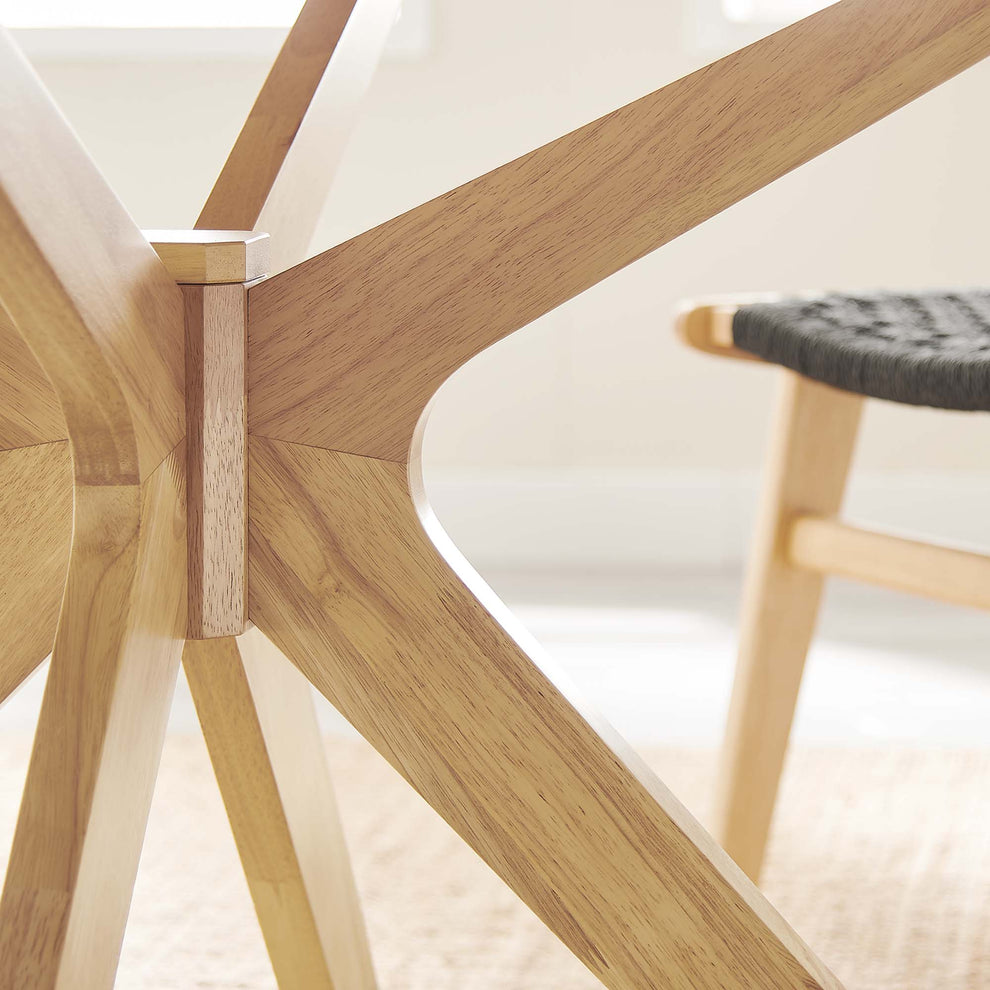 Crossroads 47" Round Wood Dining Table by Modway | Dining Tables | Modishstore - 7
