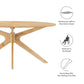 Crossroads 63" Oval Wood Dining Table by Modway | Dining Tables | Modishstore - 13