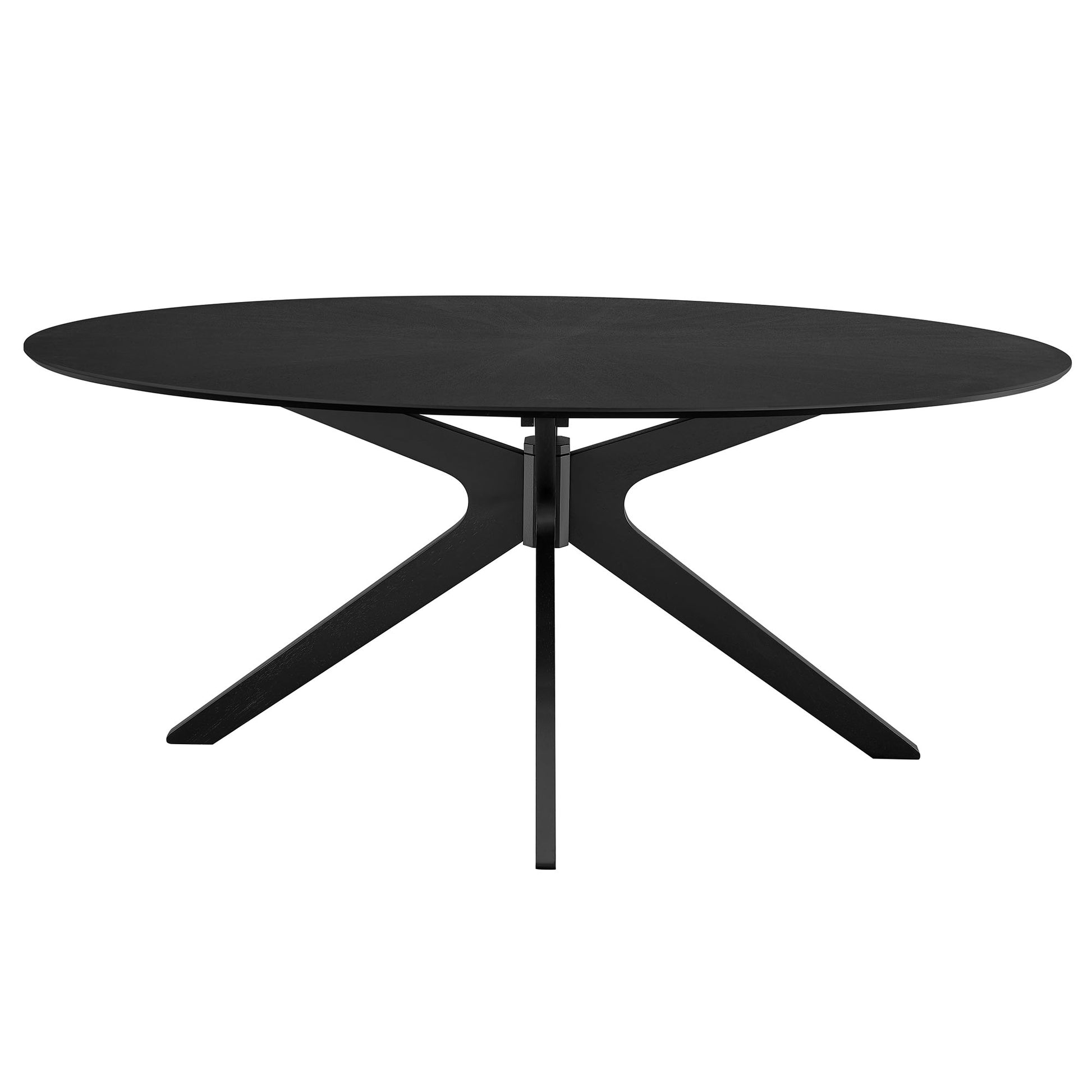 Crossroads 71" Oval Wood Dining Table by Modway | Dining Tables | Modishstore - 3