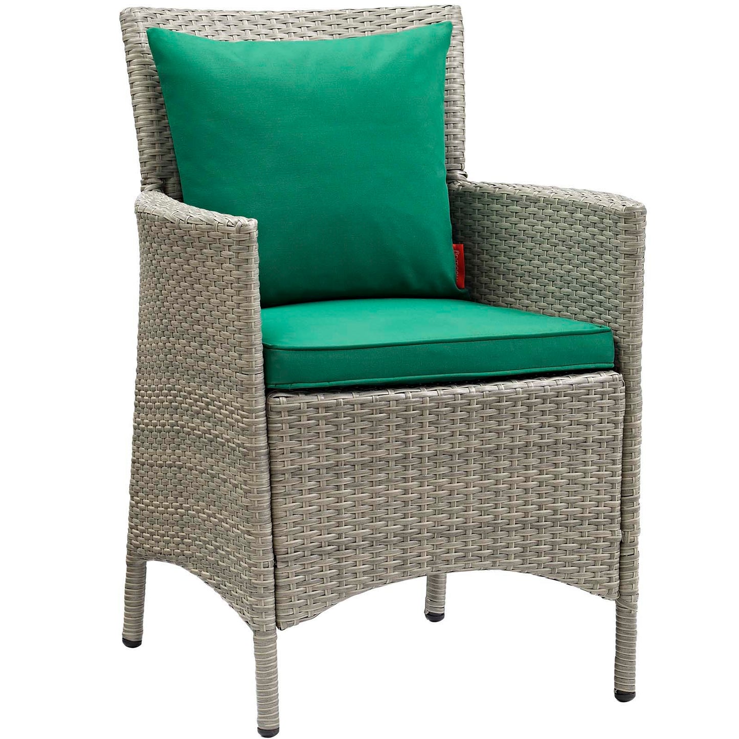 Modway Conduit Outdoor Patio Wicker Rattan Dining Armchair Set of 4 - EEI-4028 | Armchairs | Modishstore - 15